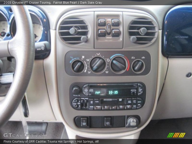 Patriot Blue Pearl / Dark Slate Gray 2003 Chrysler PT Cruiser Touring
