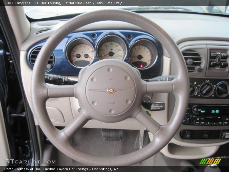Patriot Blue Pearl / Dark Slate Gray 2003 Chrysler PT Cruiser Touring