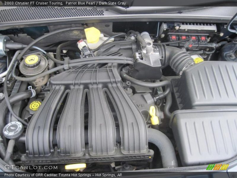 Patriot Blue Pearl / Dark Slate Gray 2003 Chrysler PT Cruiser Touring