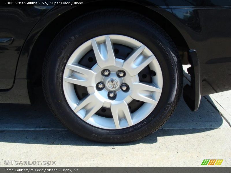 Super Black / Blond 2006 Nissan Altima 2.5 S