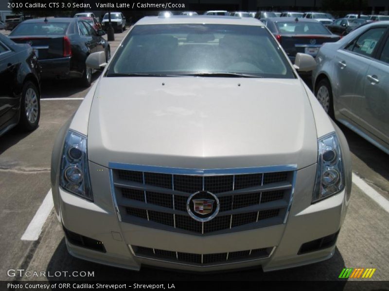 Vanilla Latte / Cashmere/Cocoa 2010 Cadillac CTS 3.0 Sedan