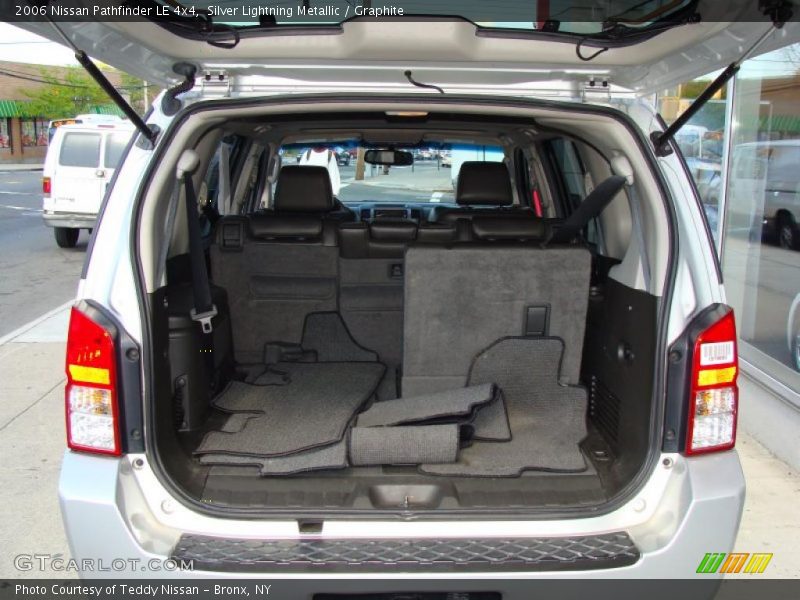 Silver Lightning Metallic / Graphite 2006 Nissan Pathfinder LE 4x4