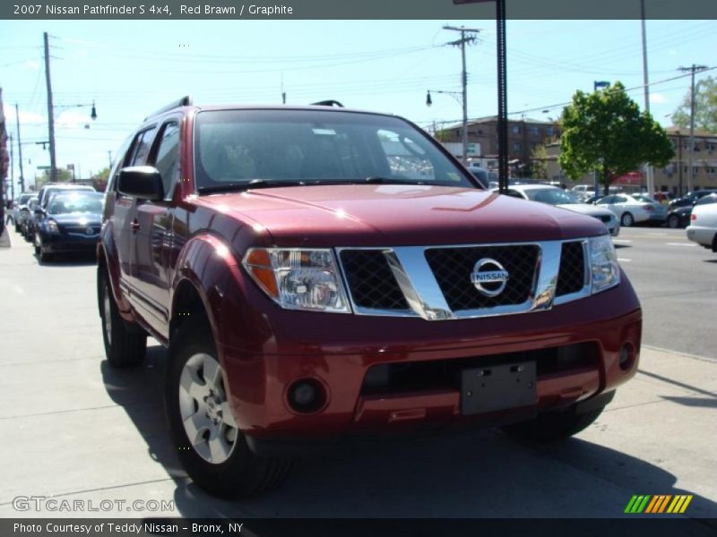 Red Brawn / Graphite 2007 Nissan Pathfinder S 4x4