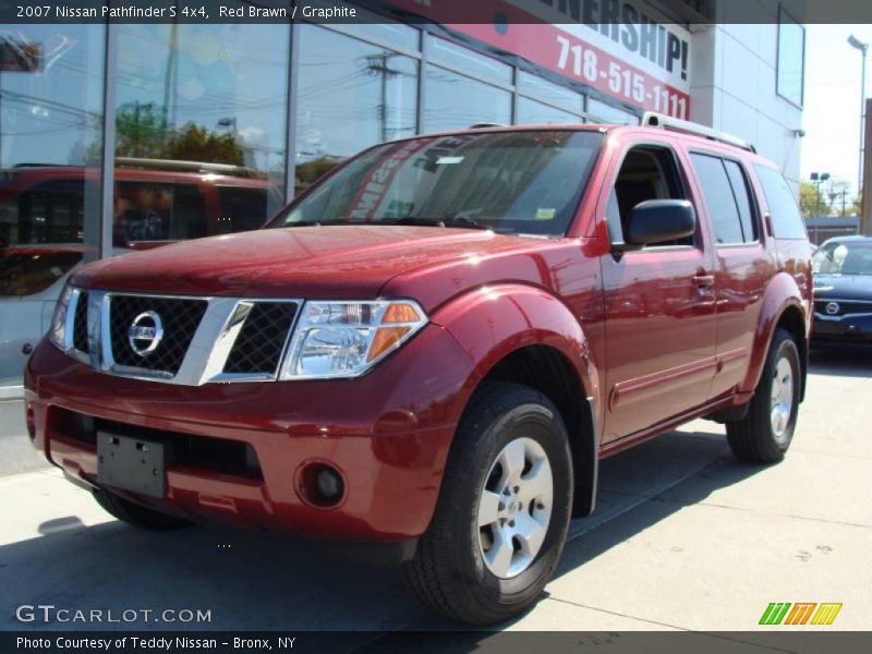 Red Brawn / Graphite 2007 Nissan Pathfinder S 4x4