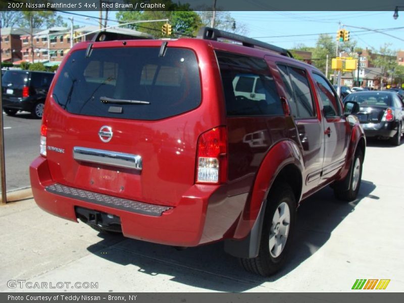 Red Brawn / Graphite 2007 Nissan Pathfinder S 4x4