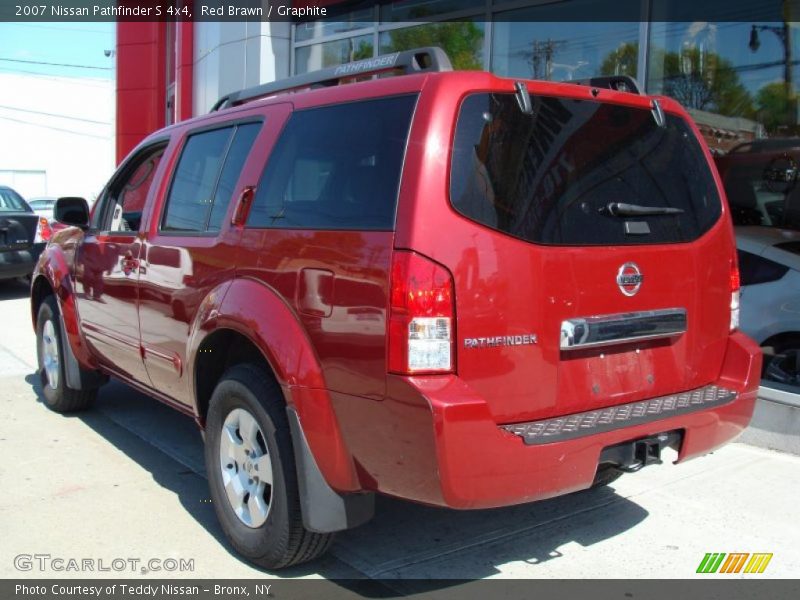 Red Brawn / Graphite 2007 Nissan Pathfinder S 4x4