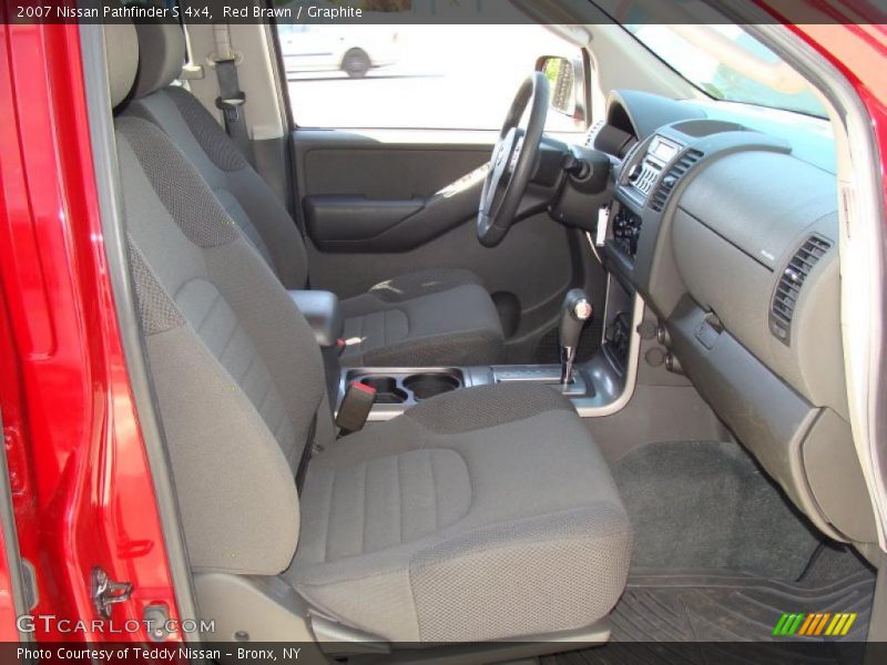 Red Brawn / Graphite 2007 Nissan Pathfinder S 4x4
