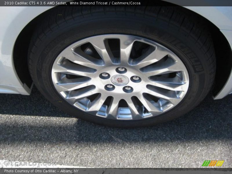White Diamond Tricoat / Cashmere/Cocoa 2010 Cadillac CTS 4 3.6 AWD Sedan