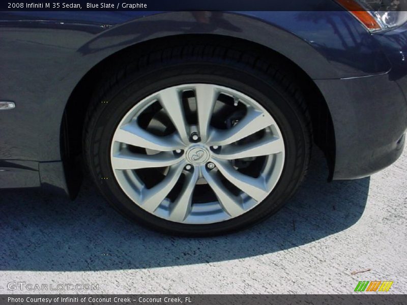 Blue Slate / Graphite 2008 Infiniti M 35 Sedan
