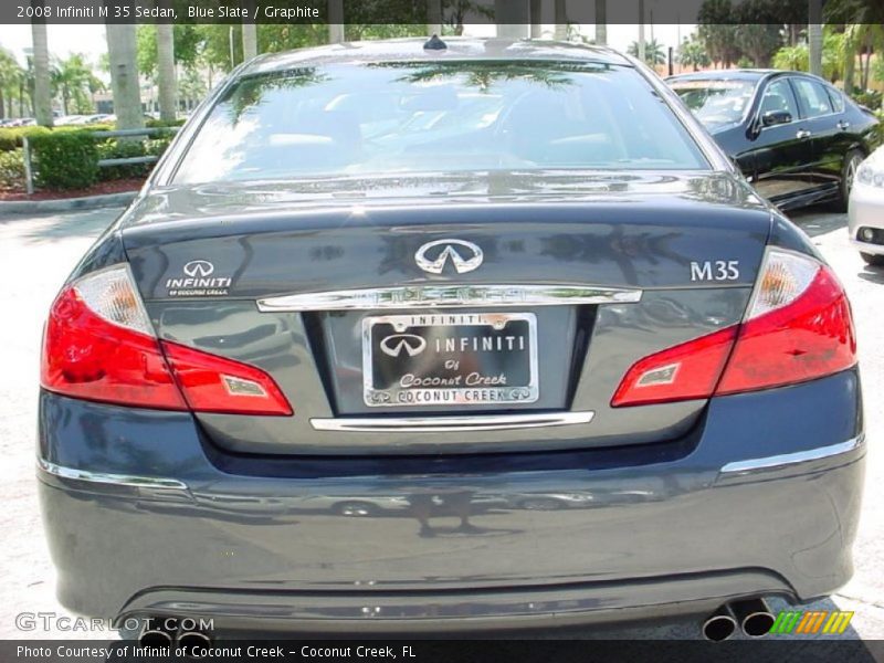 Blue Slate / Graphite 2008 Infiniti M 35 Sedan