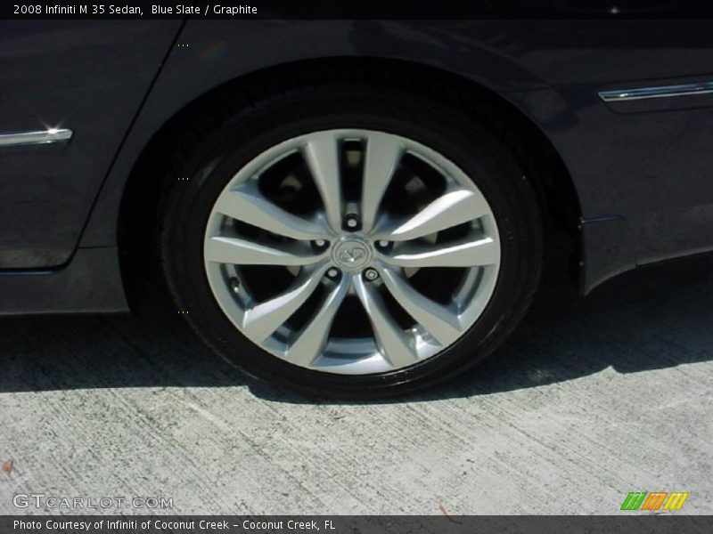 Blue Slate / Graphite 2008 Infiniti M 35 Sedan