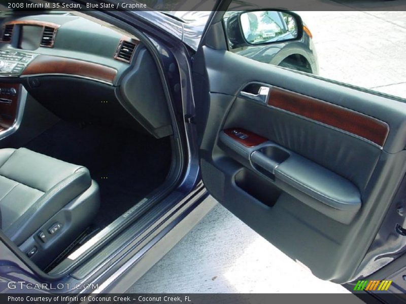 Blue Slate / Graphite 2008 Infiniti M 35 Sedan