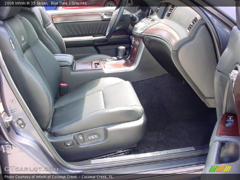 Blue Slate / Graphite 2008 Infiniti M 35 Sedan