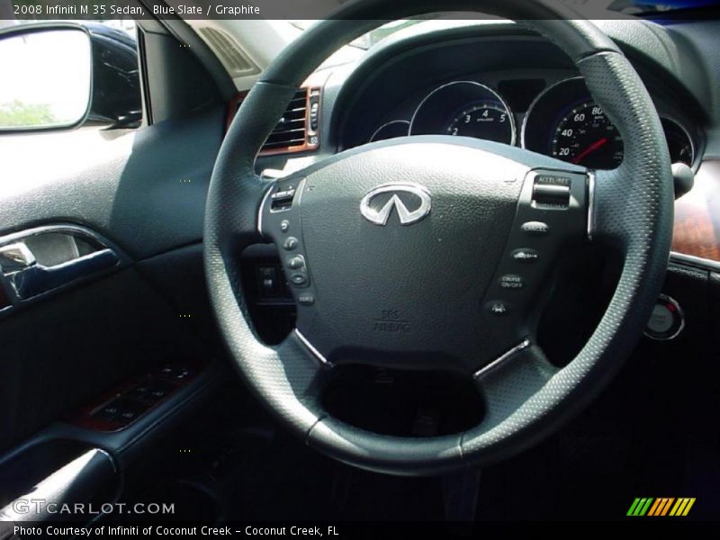 Blue Slate / Graphite 2008 Infiniti M 35 Sedan