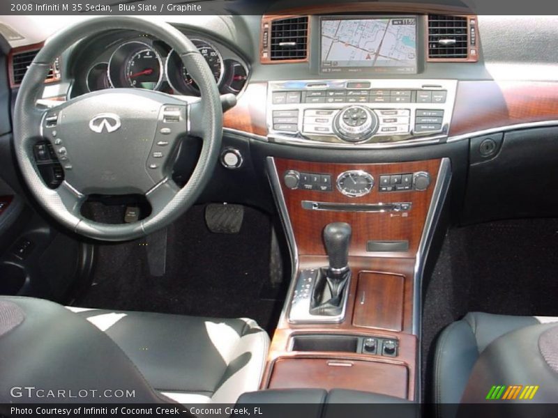 Blue Slate / Graphite 2008 Infiniti M 35 Sedan