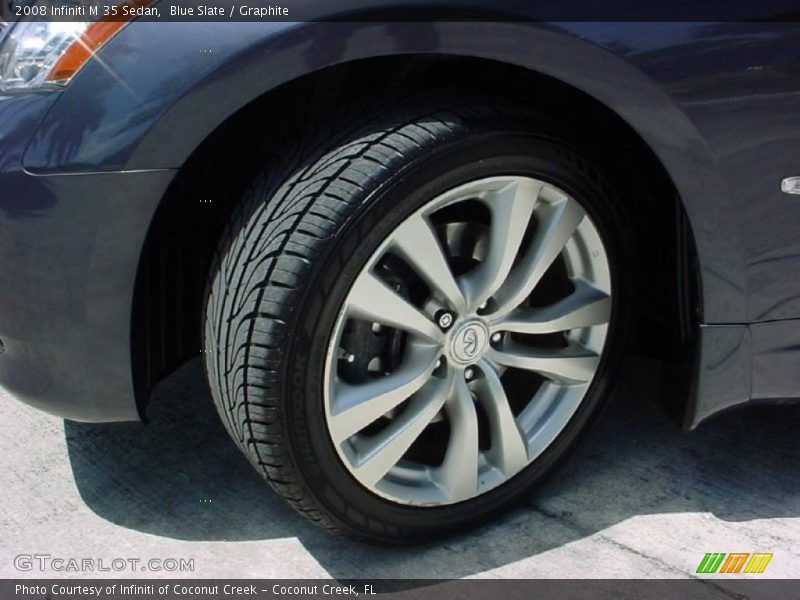 Blue Slate / Graphite 2008 Infiniti M 35 Sedan