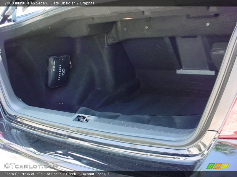 Black Obsidian / Graphite 2008 Infiniti M 45 Sedan
