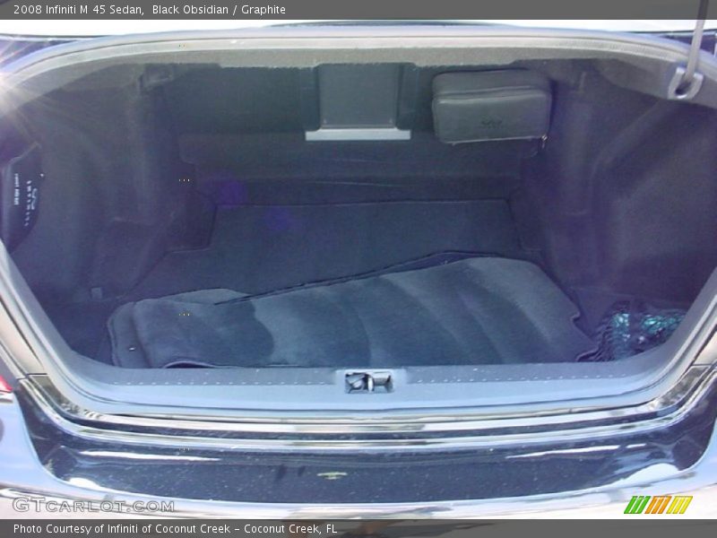 Black Obsidian / Graphite 2008 Infiniti M 45 Sedan