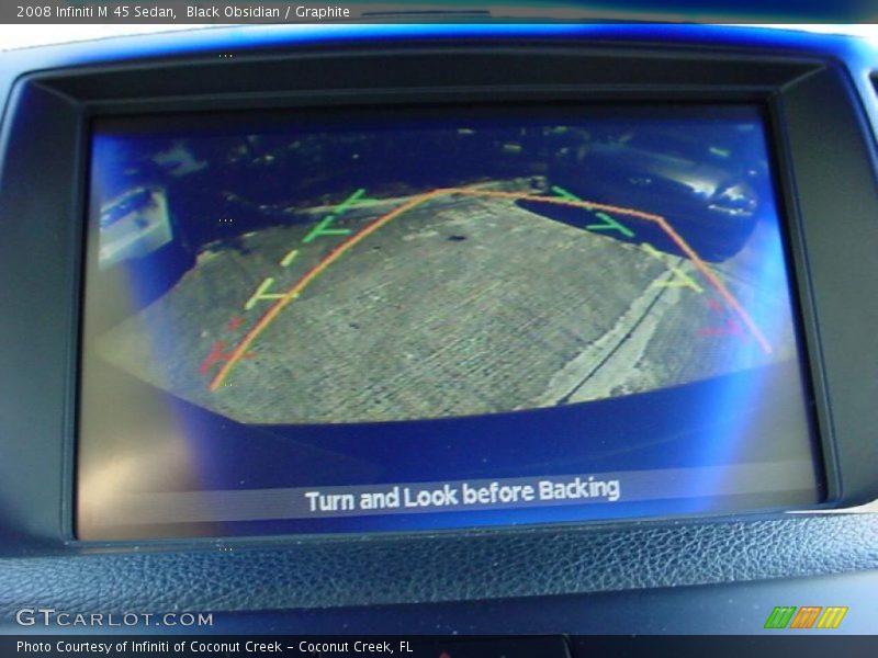 Black Obsidian / Graphite 2008 Infiniti M 45 Sedan