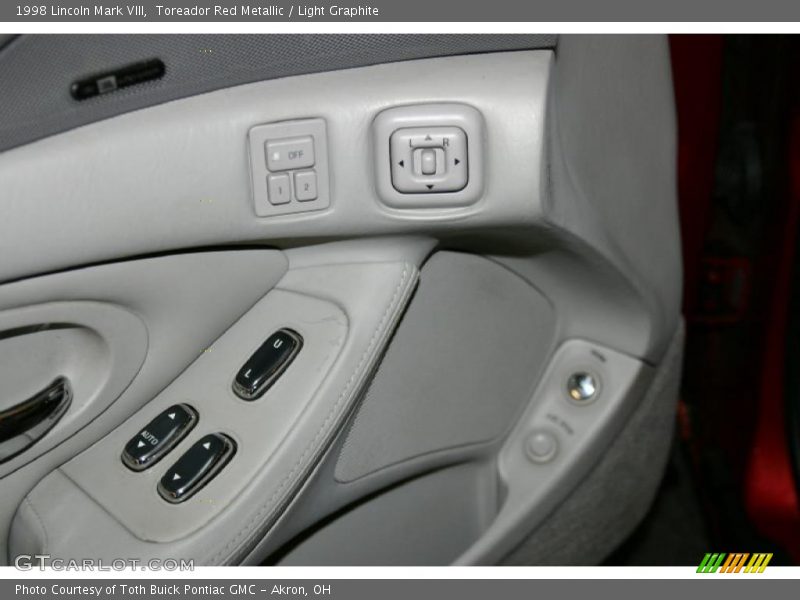 Toreador Red Metallic / Light Graphite 1998 Lincoln Mark VIII