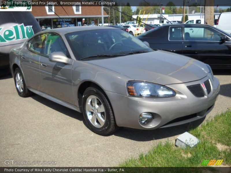 Bronzestone Metallic / Cashmere 2007 Pontiac Grand Prix Sedan