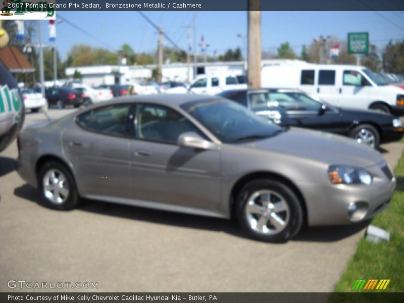 Bronzestone Metallic / Cashmere 2007 Pontiac Grand Prix Sedan