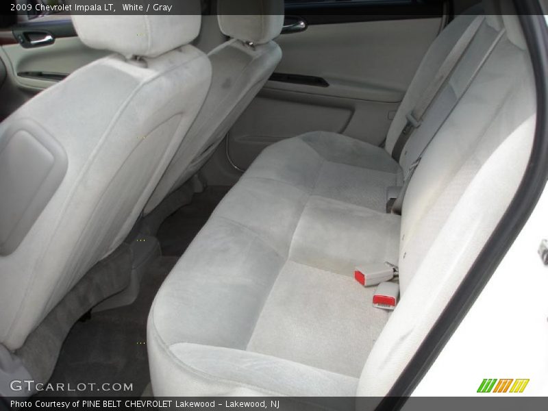 White / Gray 2009 Chevrolet Impala LT