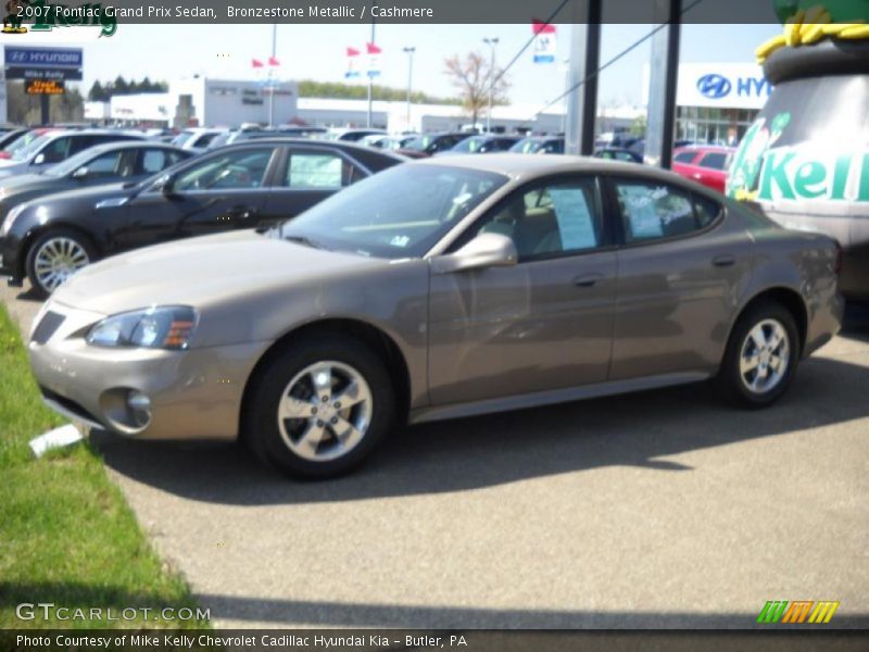 Bronzestone Metallic / Cashmere 2007 Pontiac Grand Prix Sedan