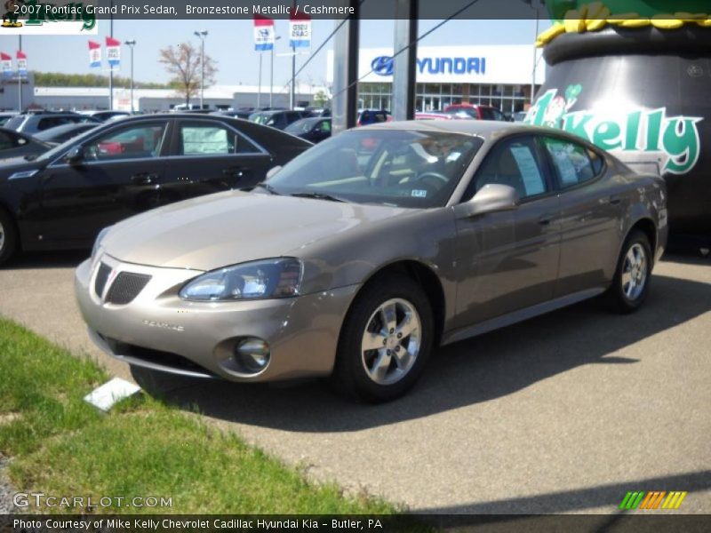 Bronzestone Metallic / Cashmere 2007 Pontiac Grand Prix Sedan