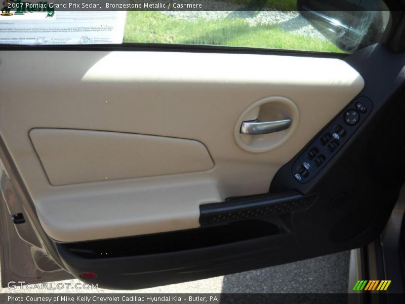 Bronzestone Metallic / Cashmere 2007 Pontiac Grand Prix Sedan