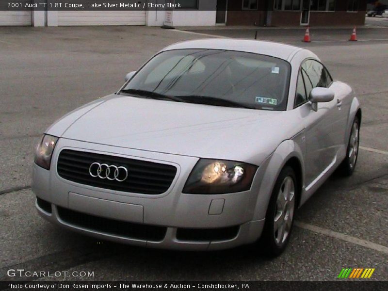 Lake Silver Metallic / Ebony Black 2001 Audi TT 1.8T Coupe