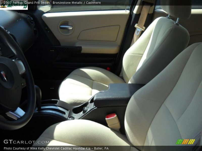 Bronzestone Metallic / Cashmere 2007 Pontiac Grand Prix Sedan