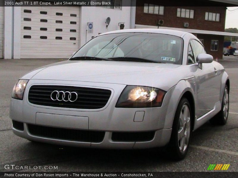 Lake Silver Metallic / Ebony Black 2001 Audi TT 1.8T Coupe