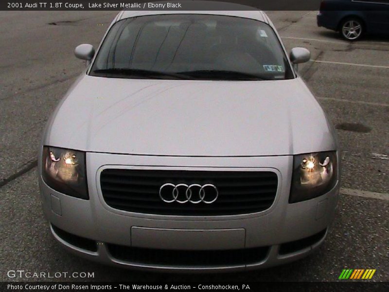 Lake Silver Metallic / Ebony Black 2001 Audi TT 1.8T Coupe