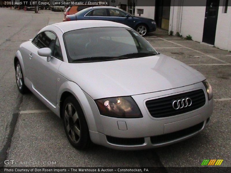 Lake Silver Metallic / Ebony Black 2001 Audi TT 1.8T Coupe