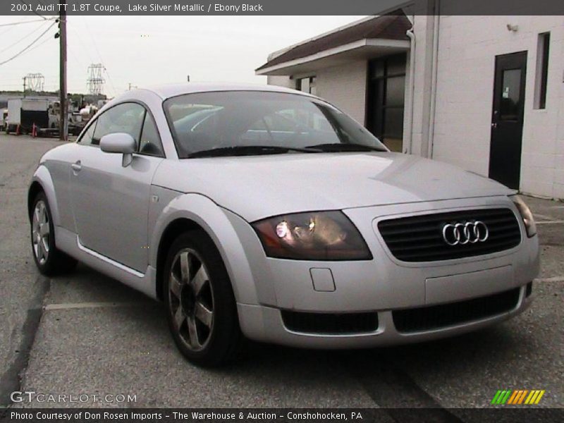 Lake Silver Metallic / Ebony Black 2001 Audi TT 1.8T Coupe