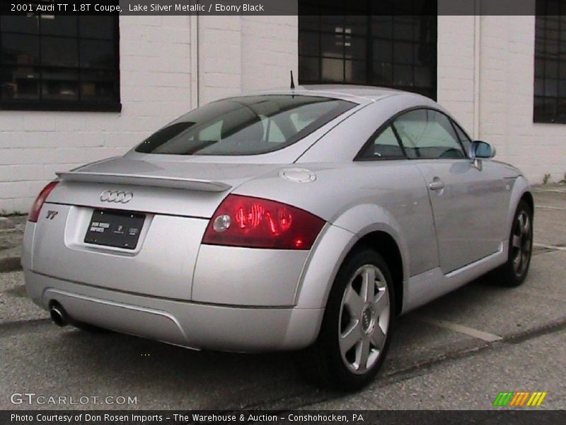 Lake Silver Metallic / Ebony Black 2001 Audi TT 1.8T Coupe