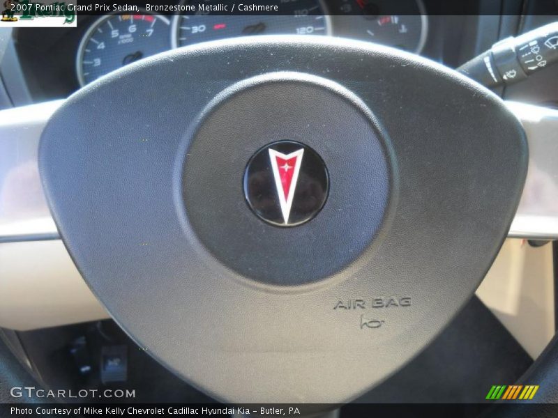 Bronzestone Metallic / Cashmere 2007 Pontiac Grand Prix Sedan