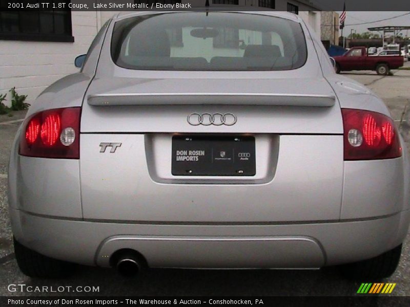 Lake Silver Metallic / Ebony Black 2001 Audi TT 1.8T Coupe