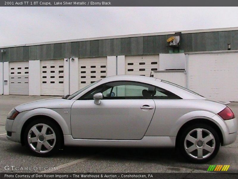 Lake Silver Metallic / Ebony Black 2001 Audi TT 1.8T Coupe