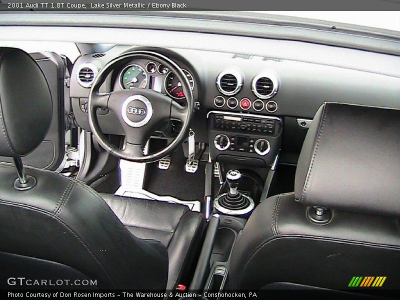 Lake Silver Metallic / Ebony Black 2001 Audi TT 1.8T Coupe
