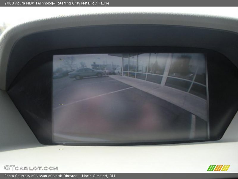 Sterling Gray Metallic / Taupe 2008 Acura MDX Technology