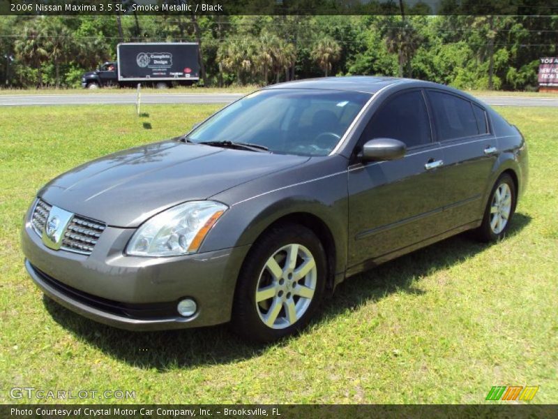 Smoke Metallic / Black 2006 Nissan Maxima 3.5 SL