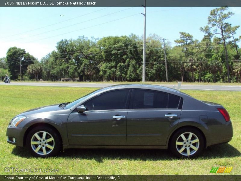 Smoke Metallic / Black 2006 Nissan Maxima 3.5 SL