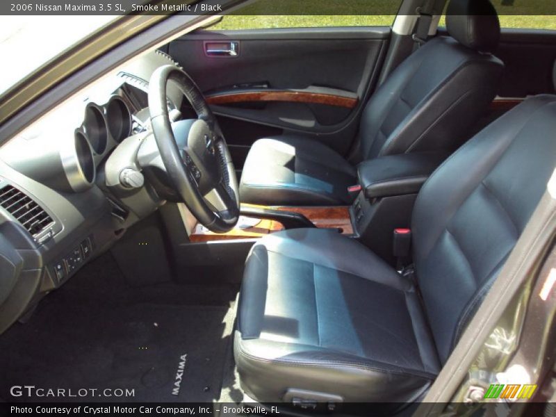 Smoke Metallic / Black 2006 Nissan Maxima 3.5 SL