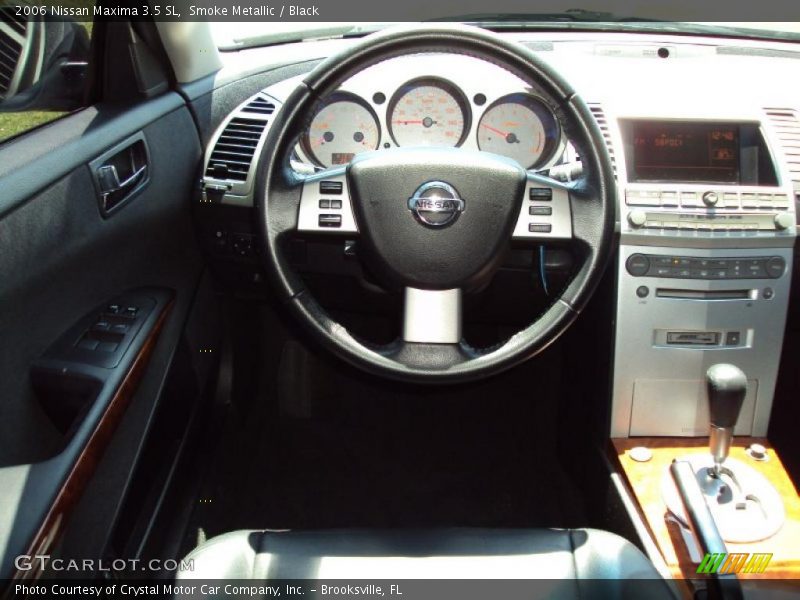 Smoke Metallic / Black 2006 Nissan Maxima 3.5 SL