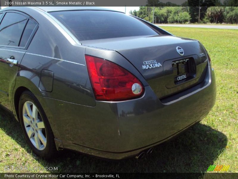 Smoke Metallic / Black 2006 Nissan Maxima 3.5 SL