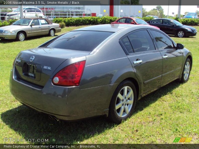 Smoke Metallic / Black 2006 Nissan Maxima 3.5 SL