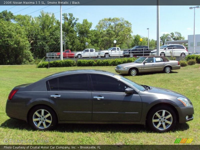 Smoke Metallic / Black 2006 Nissan Maxima 3.5 SL