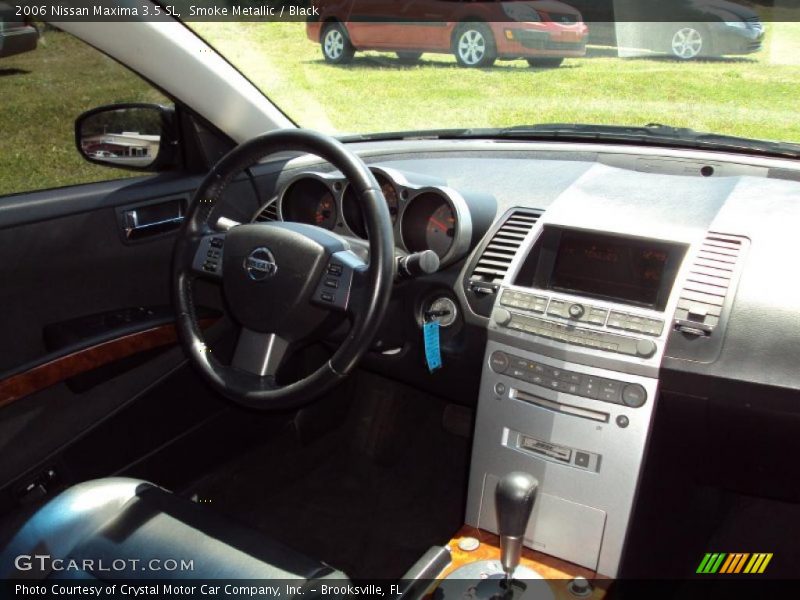 Smoke Metallic / Black 2006 Nissan Maxima 3.5 SL